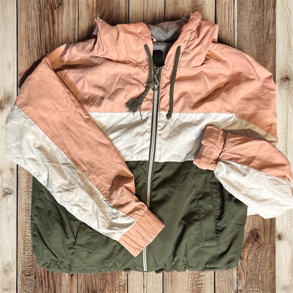 Hollister Lightweight Color Block Jacket